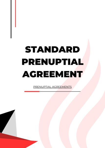 Standard Prenuptial Agreement